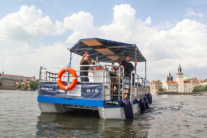 Prague Cycle Boat - The Swimming Beer Bike - Combining Exercise, Beer, and Fun on the Prague Cycle Boat